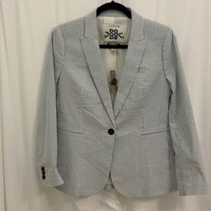 J Crew SeerSucker Blazer